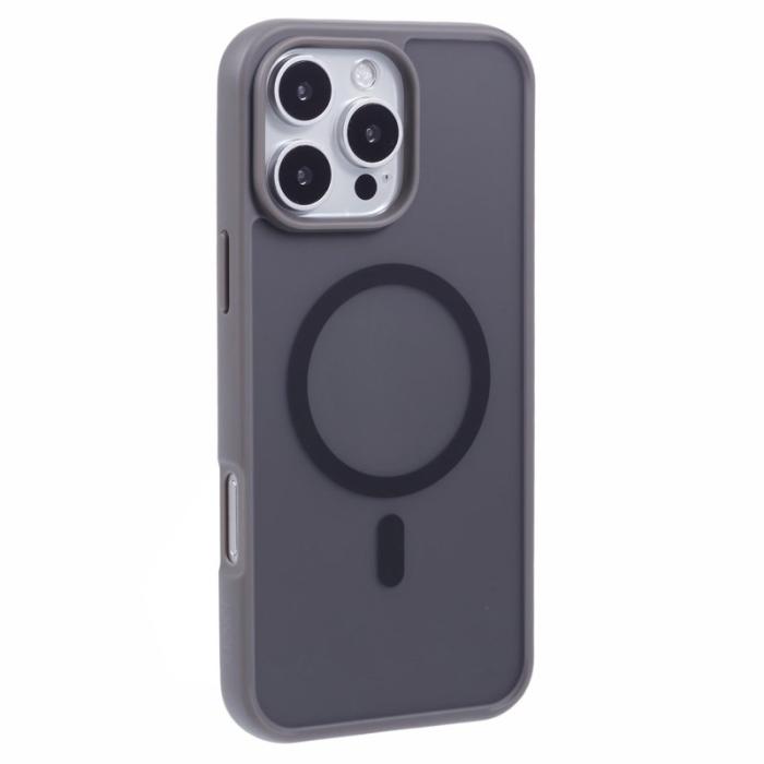 X-Level - X-LEVEL iPhone 16 Pro Fodral MagSafe TPU+Acrylic Grå