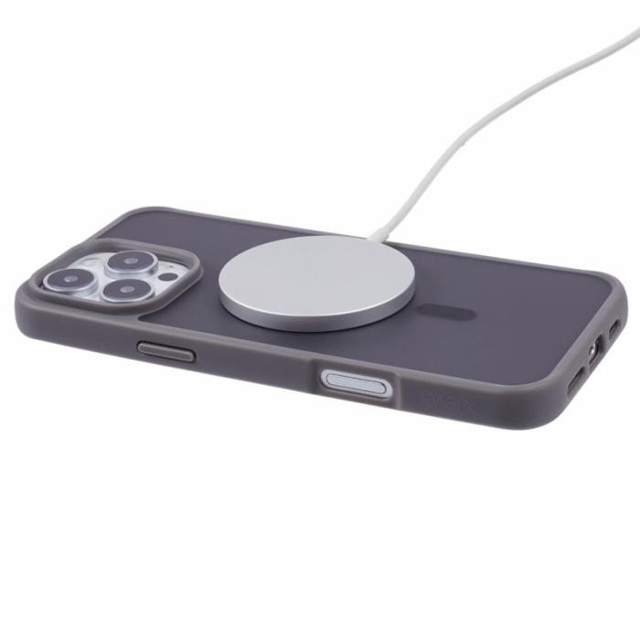 X-Level - X-LEVEL iPhone 16 Pro Fodral MagSafe TPU+Acrylic Grå