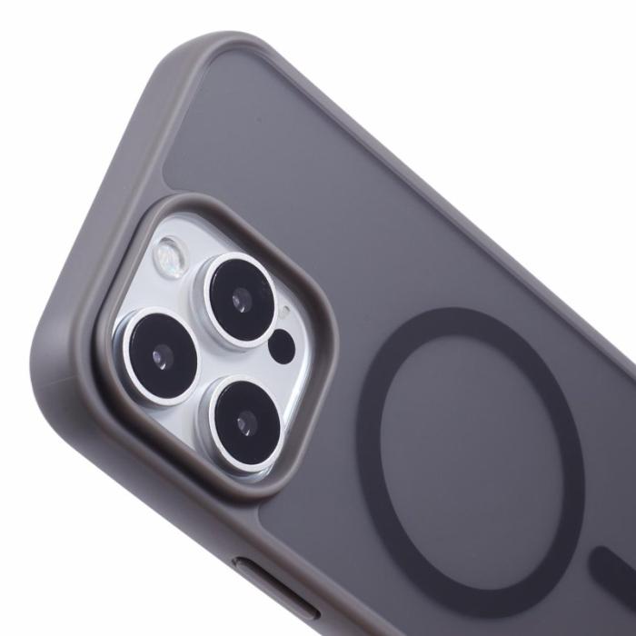 X-Level - X-LEVEL iPhone 16 Pro Fodral MagSafe TPU+Acrylic Grå