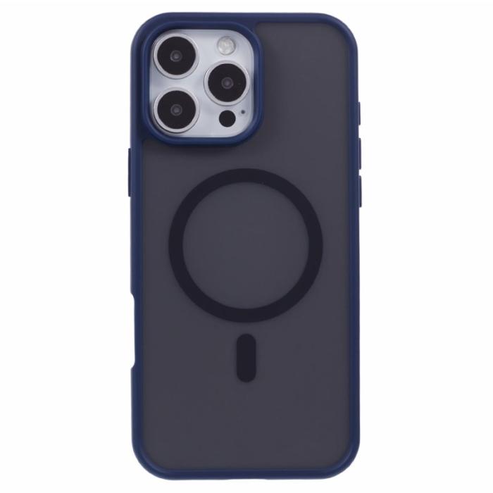 X-Level - X-LEVEL iPhone 16 Pro Fodral MagSafe TPU+Acrylic Mörkblå