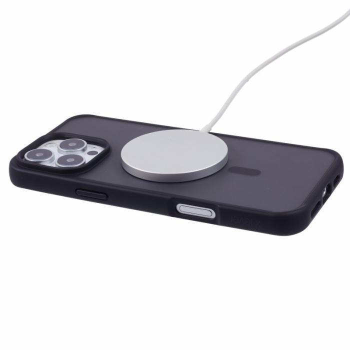 X-Level - X-LEVEL iPhone 16 Pro Fodral MagSafe TPU+Acrylic - Svart