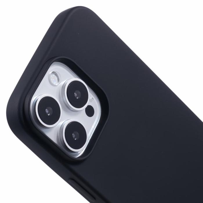 X-Level - X-LEVEL iPhone 16 Pro Fodral Soft TPU med Silikontextur - Svart