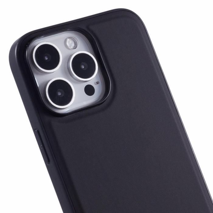 X-Level - X-LEVEL iPhone 16 Pro Max Fodral Läder PC TPU Svart