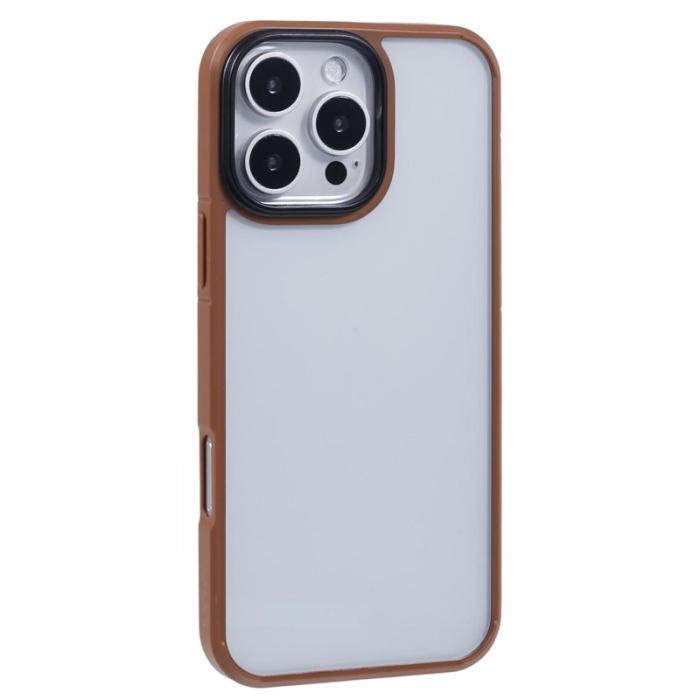 X-Level - X-LEVEL iPhone 16 Pro Max Skal Akryl+Silikon Transparent Guld