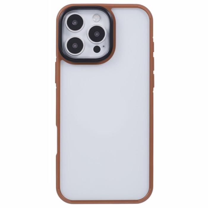 X-Level - X-LEVEL iPhone 16 Pro Max Skal Akryl+Silikon Transparent Guld