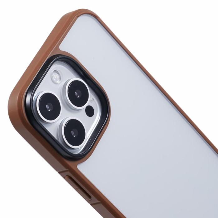 X-Level - X-LEVEL iPhone 16 Pro Max Skal Akryl+Silikon Transparent Guld