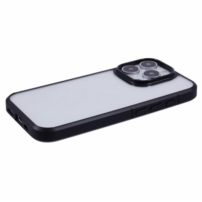 X-Level - X-LEVEL iPhone 16 Pro Max Skal Akryl+Silikon Transparent Svart