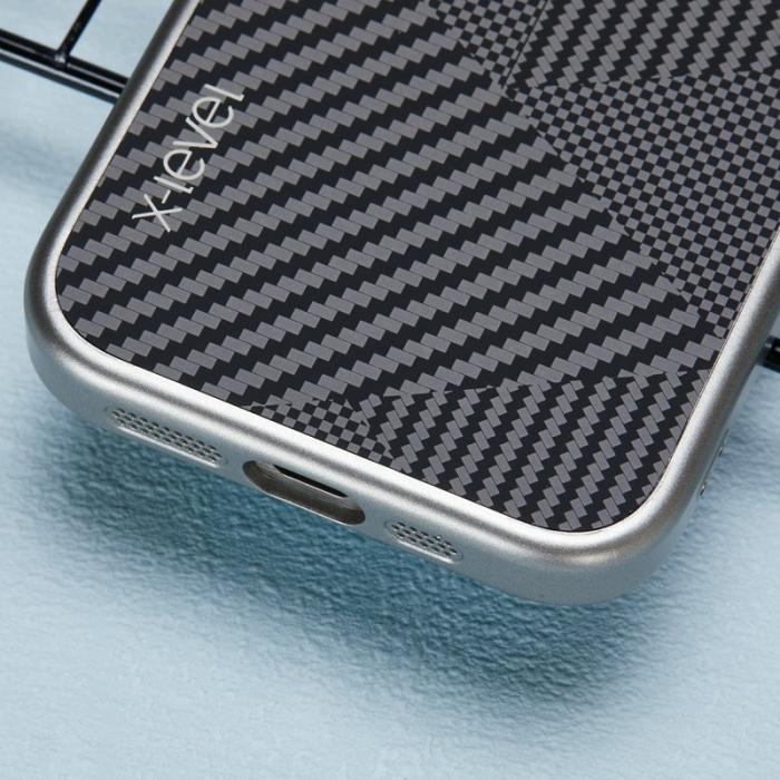 X-Level - X-LEVEL iPhone 16 Pro Max Skal Hård PC Titan Grå