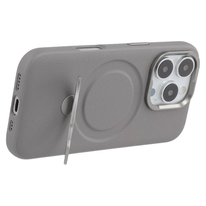 X-Level - X-LEVEL iPhone 16 Pro Max Skal Magnetisk Kickstand Grå