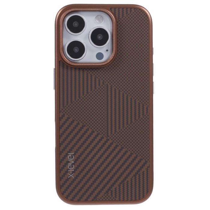 X-Level - X-LEVEL iPhone 16 Pro Max Skal Magnetisk Titanium Gold