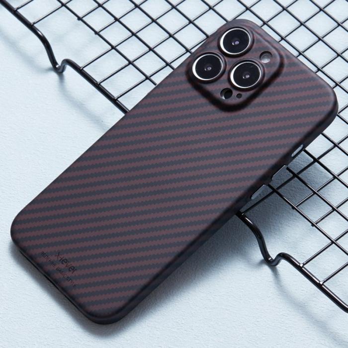 X-Level - X-LEVEL iPhone 16 Pro Max Skal Magnetisk Ultratunn Röd