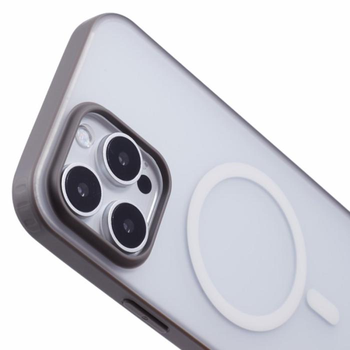 X-Level - X-LEVEL iPhone 16 Pro Max Skal Magnetiskt Grått Fodral