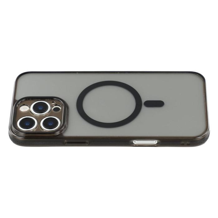 X-Level - X-LEVEL iPhone 16 Pro Max Skal Magnetiskt Transparent Svart