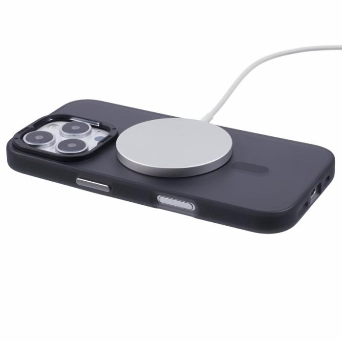 X-Level - X-LEVEL iPhone 16 Pro Max Skal MagSafe Frostad Bak - Svart