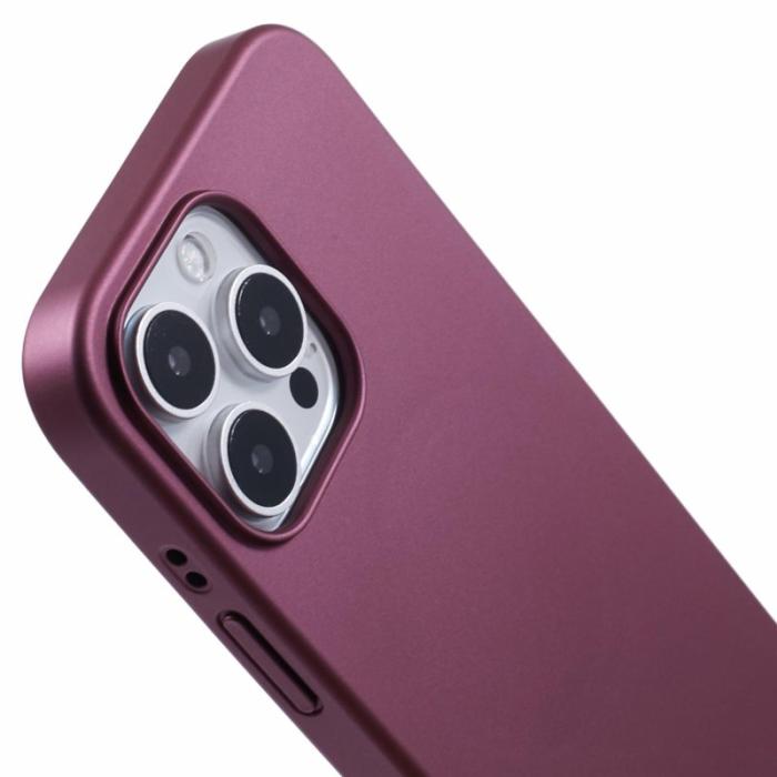 X-Level - X-LEVEL iPhone 16 Pro Max Skal MagSafe Honeycomb Vinröd