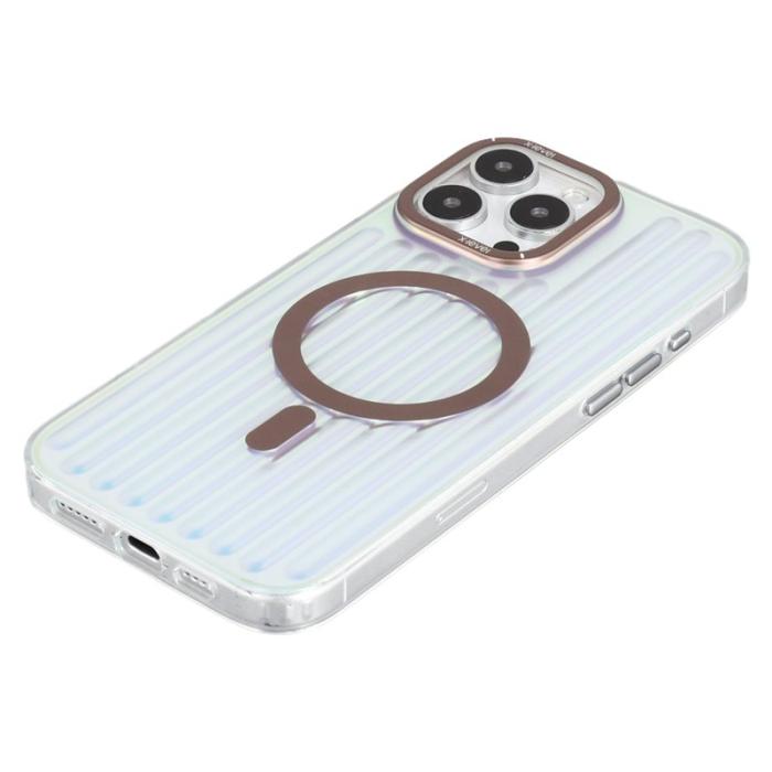 X-Level - X-LEVEL iPhone 16 Pro Max Skal MagSafe Iridescent Desert Gold