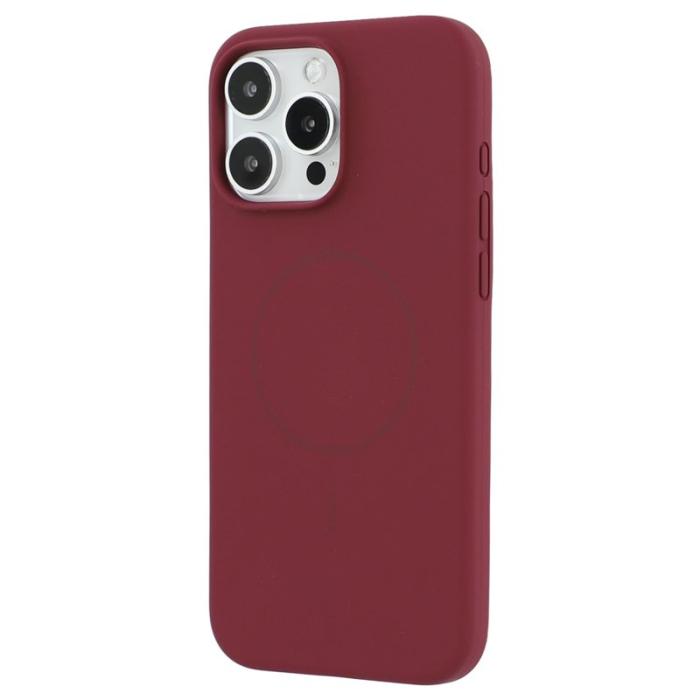 X-Level - X-LEVEL iPhone 16 Pro Max Skal MagSafe Liquid Silicone Plommon