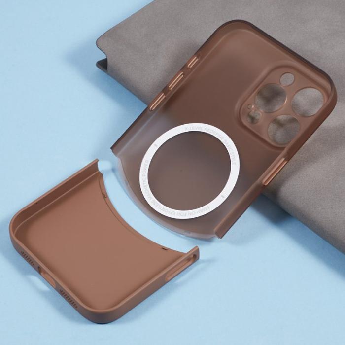 X-Level - X-LEVEL iPhone 16 Pro Max Skal MagSafe Matt Titan Guld