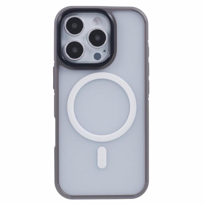 X-Level - X-LEVEL iPhone 16 Pro Max Skal MagSafe PC+TPU Matt Grå
