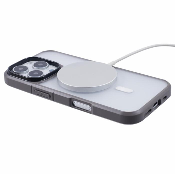 X-Level - X-LEVEL iPhone 16 Pro Max Skal MagSafe PC+TPU Matt Grå