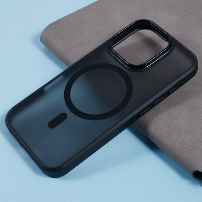 X-Level - X-LEVEL iPhone 16 Pro Max Skal MagSafe PC+TPU Matt Svart