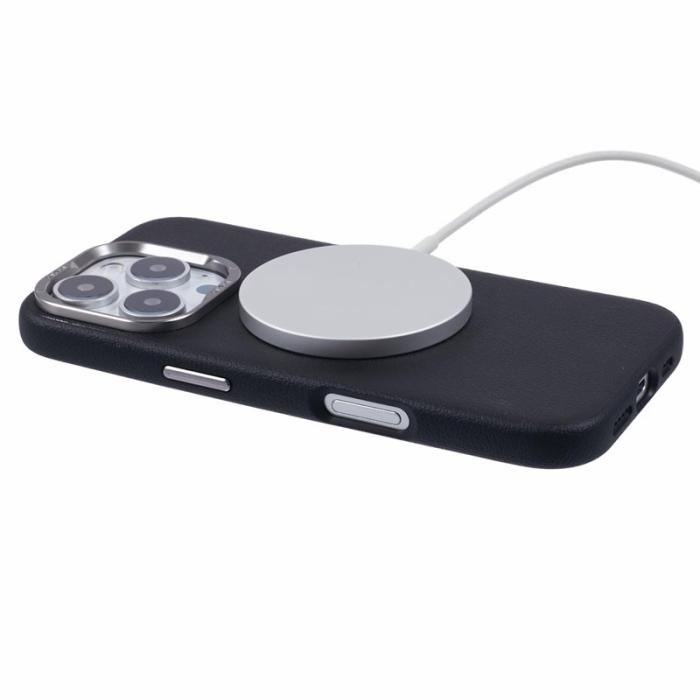 X-Level - X-LEVEL iPhone 16 Pro Max Skal MagSafe PU Läder Svart