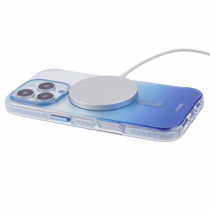 X-Level - X-LEVEL iPhone 16 Pro Max Skal MagSafe TPU Gradient Blå