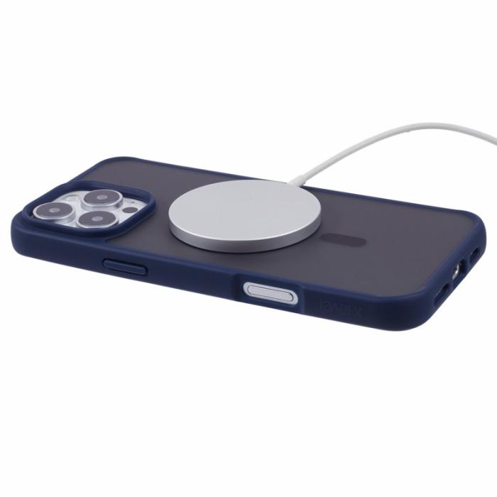 X-Level - X-LEVEL iPhone 16 Pro Max Skal MagSafe TPU+Acrylic Mörkblå