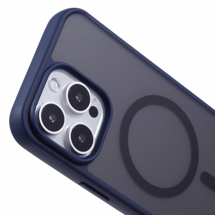 X-Level - X-LEVEL iPhone 16 Pro Max Skal MagSafe TPU+Acrylic Mörkblå