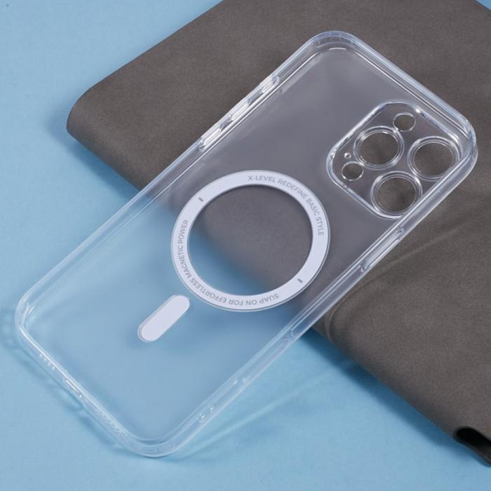 X-Level - X-LEVEL iPhone 16 Pro Max Skal MagSafe Transparent TPU