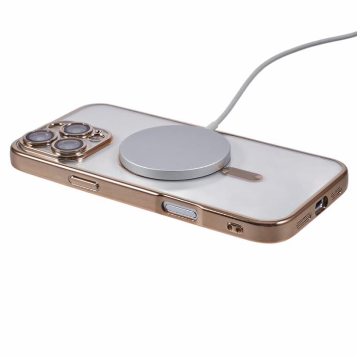 X-Level - X-LEVEL iPhone 16 Pro Max Skal MagSafe Transparent TPU Guld