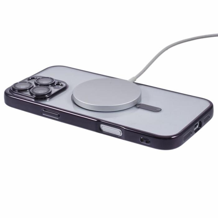 X-Level - X-LEVEL iPhone 16 Pro Max Skal MagSafe Transparent TPU Svart