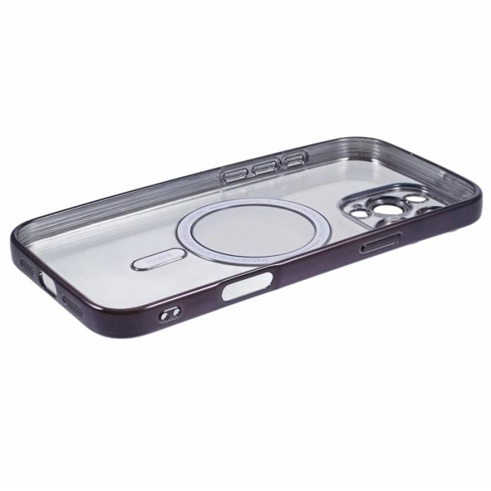 X-Level - X-LEVEL iPhone 16 Pro Max Skal MagSafe Transparent TPU Svart