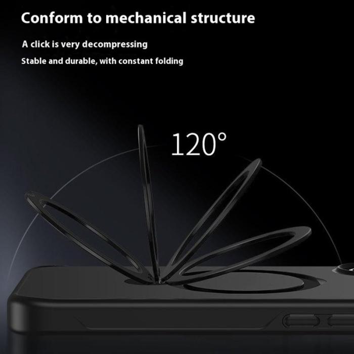 X-Level - X-LEVEL iPhone 16 Pro Max Skal med Kickstand - Svart