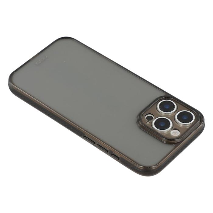 X-Level - X-LEVEL iPhone 16 Pro Max Skal PC + TPU Transparent Svart