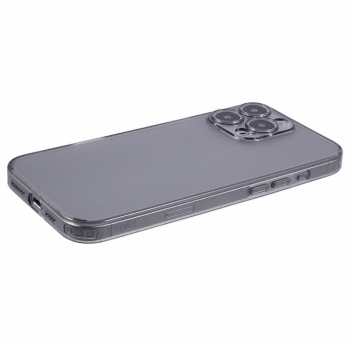 X-Level - X-LEVEL iPhone 16 Pro Max Skal Tempererat Glas TPU Transparent Svart