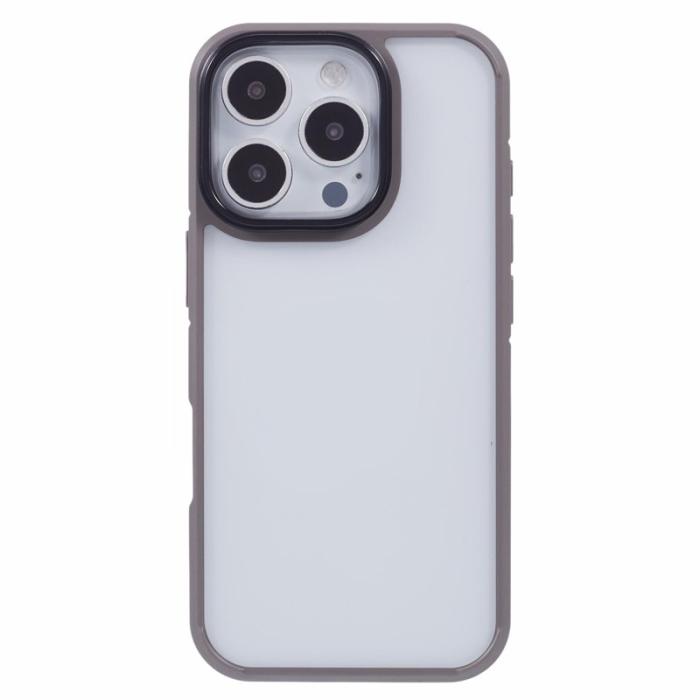 X-Level - X-LEVEL iPhone 16 Pro Skal Akryl+Silicone Anti-Scratch Grå