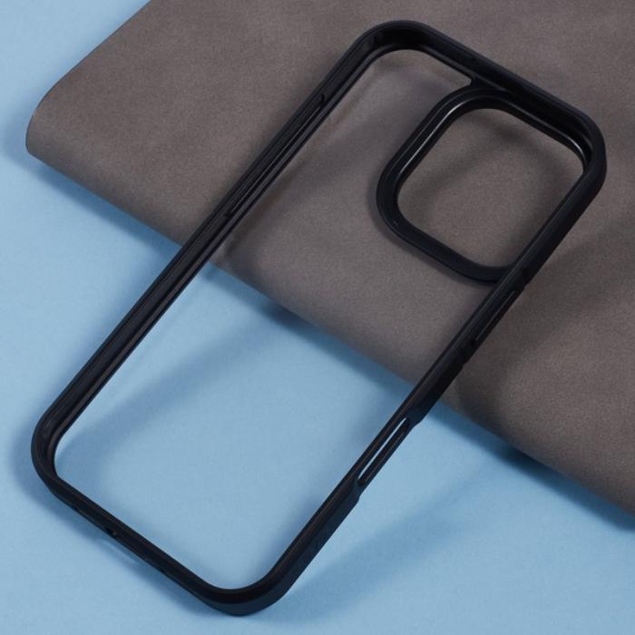 X-Level - X-LEVEL iPhone 16 Pro Skal Akryl+Silikon Anti-Scratch Svart