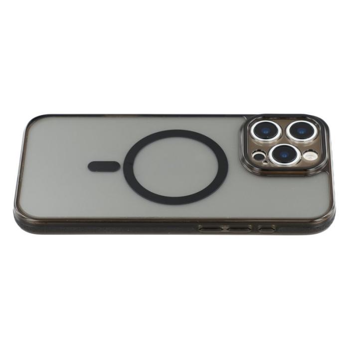 X-Level - X-LEVEL iPhone 16 Pro Skal Magnetiskt Transparent Svart