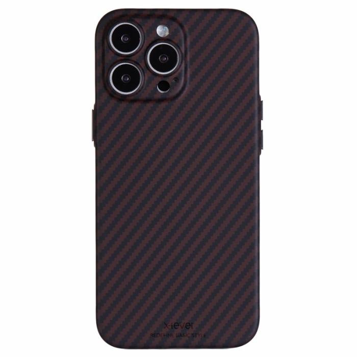 X-Level - X-LEVEL iPhone 16 Pro Skal Magnetiskt Ultra-Tunt Röd