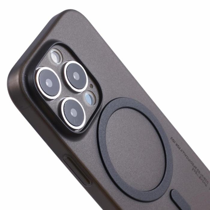 X-Level - X-LEVEL iPhone 16 Pro Skal MagSafe 0.18mm Ultra Tunn Transparent Svart