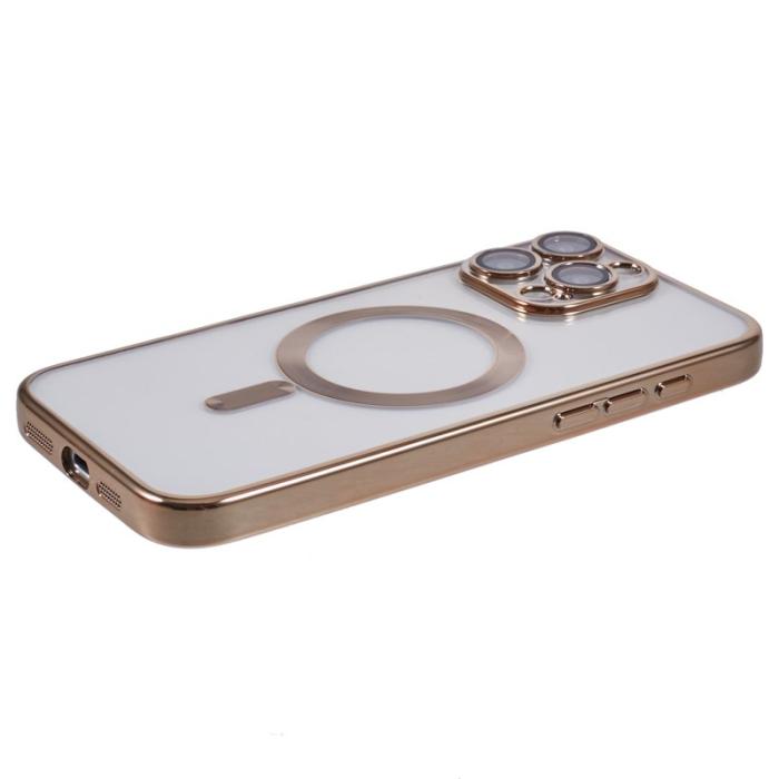 X-Level - X-LEVEL iPhone 16 Pro Skal MagSafe Full Kamera Skydd Guld