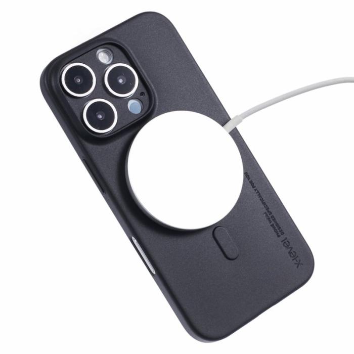 X-Level - X-LEVEL iPhone 16 Pro Skal MagSafe Hård PP Matt Svart