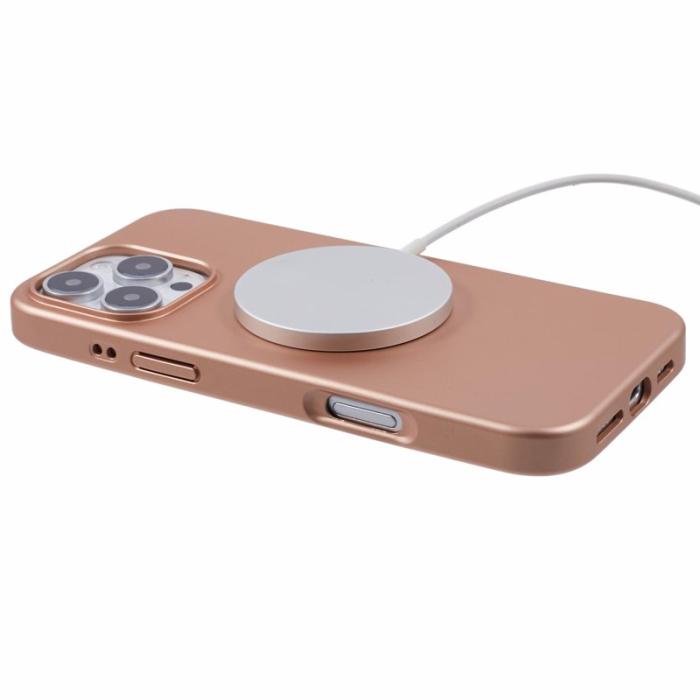 X-Level - X-LEVEL iPhone 16 Pro Skal MagSafe Honeycomb TPU Titanium Gold