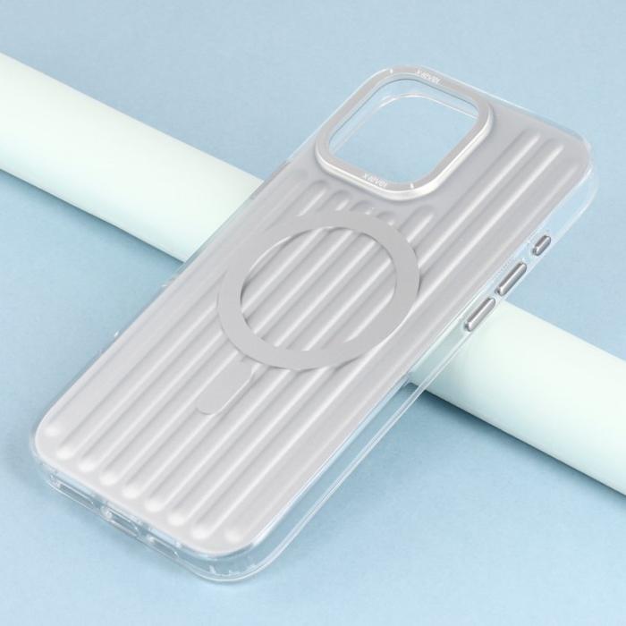X-Level - X-LEVEL iPhone 16 Pro Skal MagSafe Kompatibel Silver