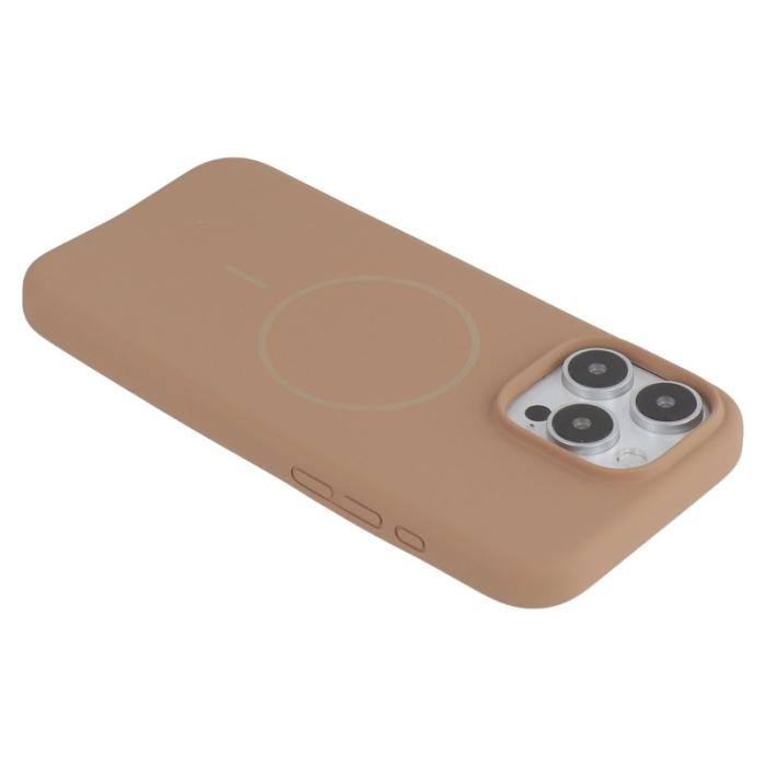 X-Level - X-LEVEL iPhone 16 Pro Skal MagSafe Liquid Silicone Desert Gold