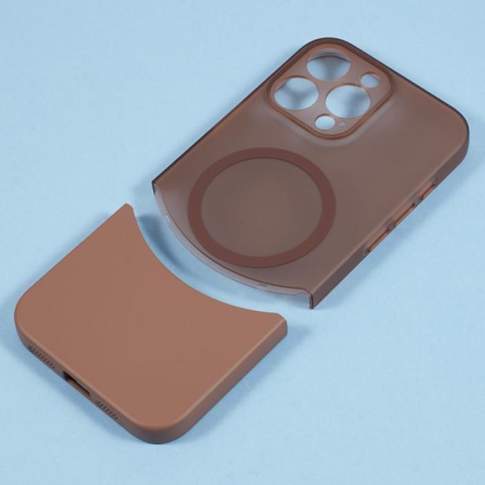 X-Level - X-LEVEL iPhone 16 Pro Skal MagSafe Matt Anti-Drop Titanium Gold