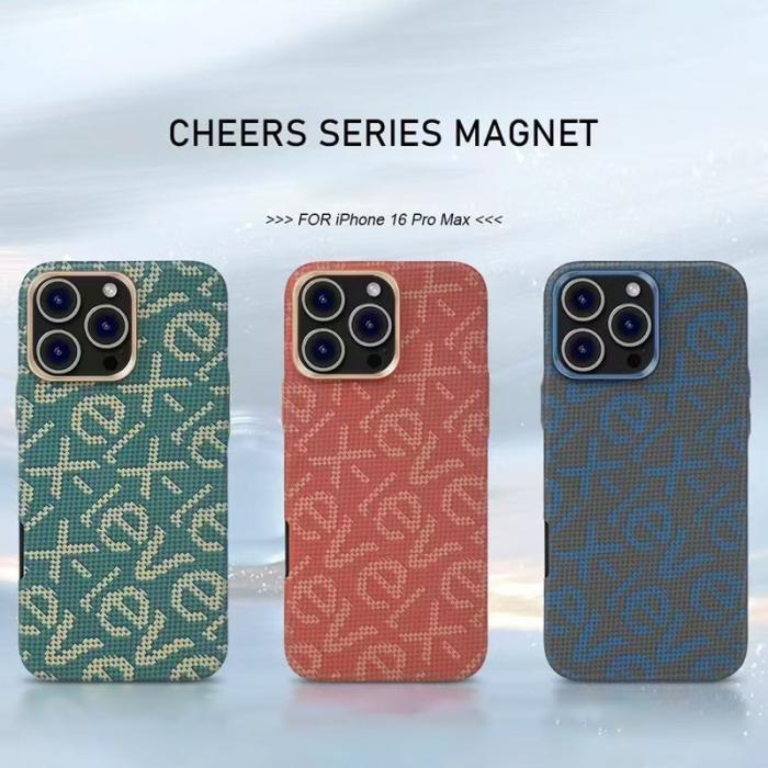 X-Level - X-LEVEL iPhone 16 Pro Skal MagSafe PC + Metall Blå