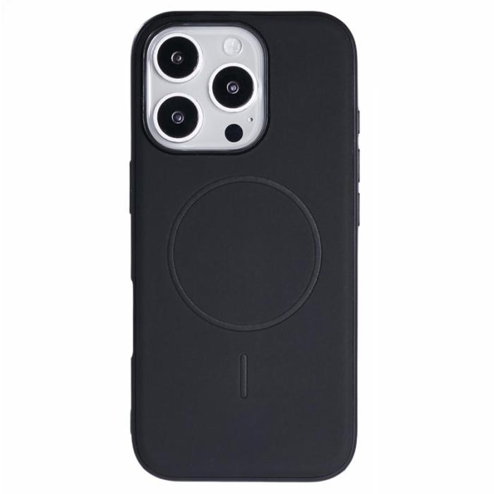 X-Level - X-LEVEL iPhone 16 Pro Skal MagSafe PC TPU PU Svart