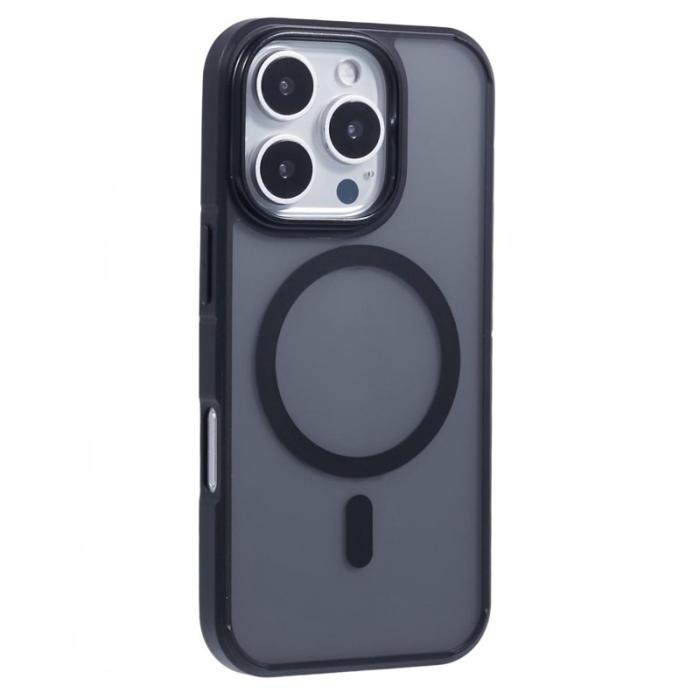X-Level - X-LEVEL iPhone 16 Pro Skal MagSafe PC+TPU Matt Svart